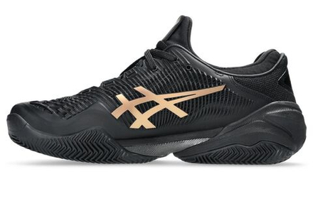 Теннисные кроссовки Asics Court FF 3 Novak Clay Night Energy - black/prism gold