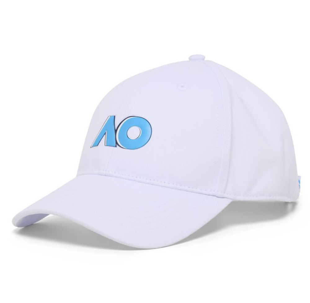Теннисная кепка Australian Open Adults Logo - white
