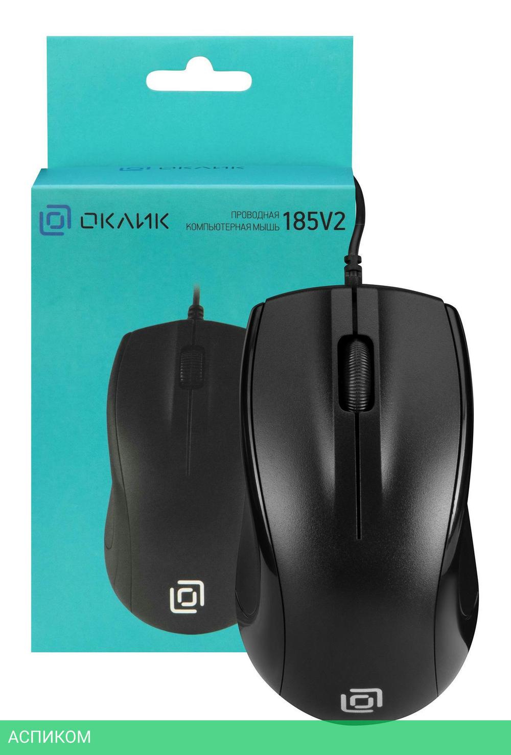 Мышь Oklick 185V2 черный