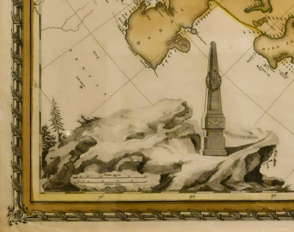 Генеральная карта Российской империи. 1776 год. Tabula Geographica Generalis Imperii Russici ...