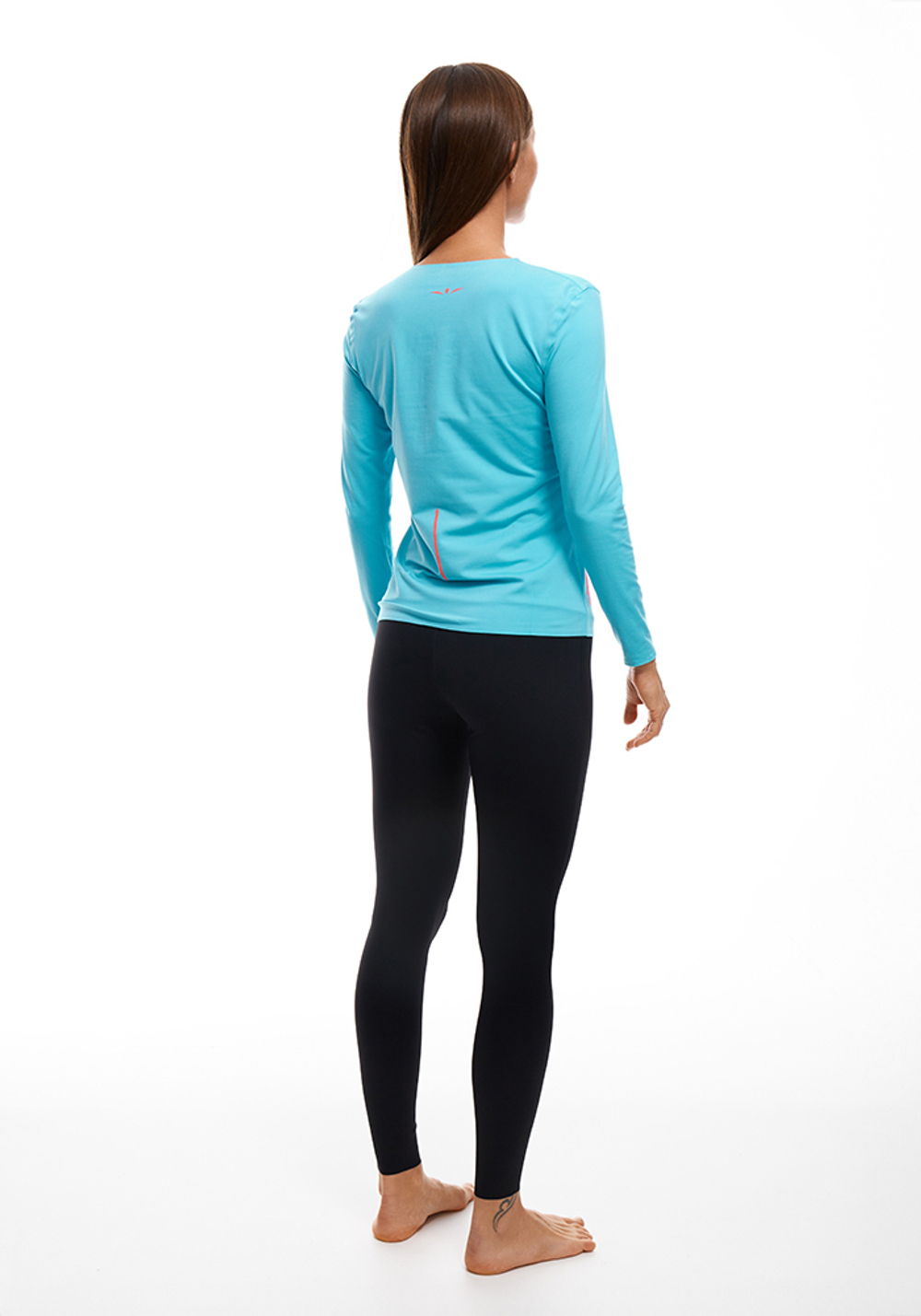 ТАЙТСЫ С ПОЯСОМ ЖЕНСКИЕ SFA FULL TIGHT | BLACK SKYBLUE