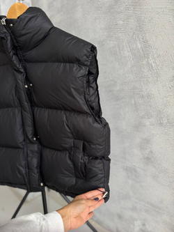 Жилетка женская 1068 чёрная