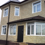 Панель фасадная Docke Stein Янтарная 1098х400 мм