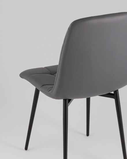 Стул Одди экокожа серый