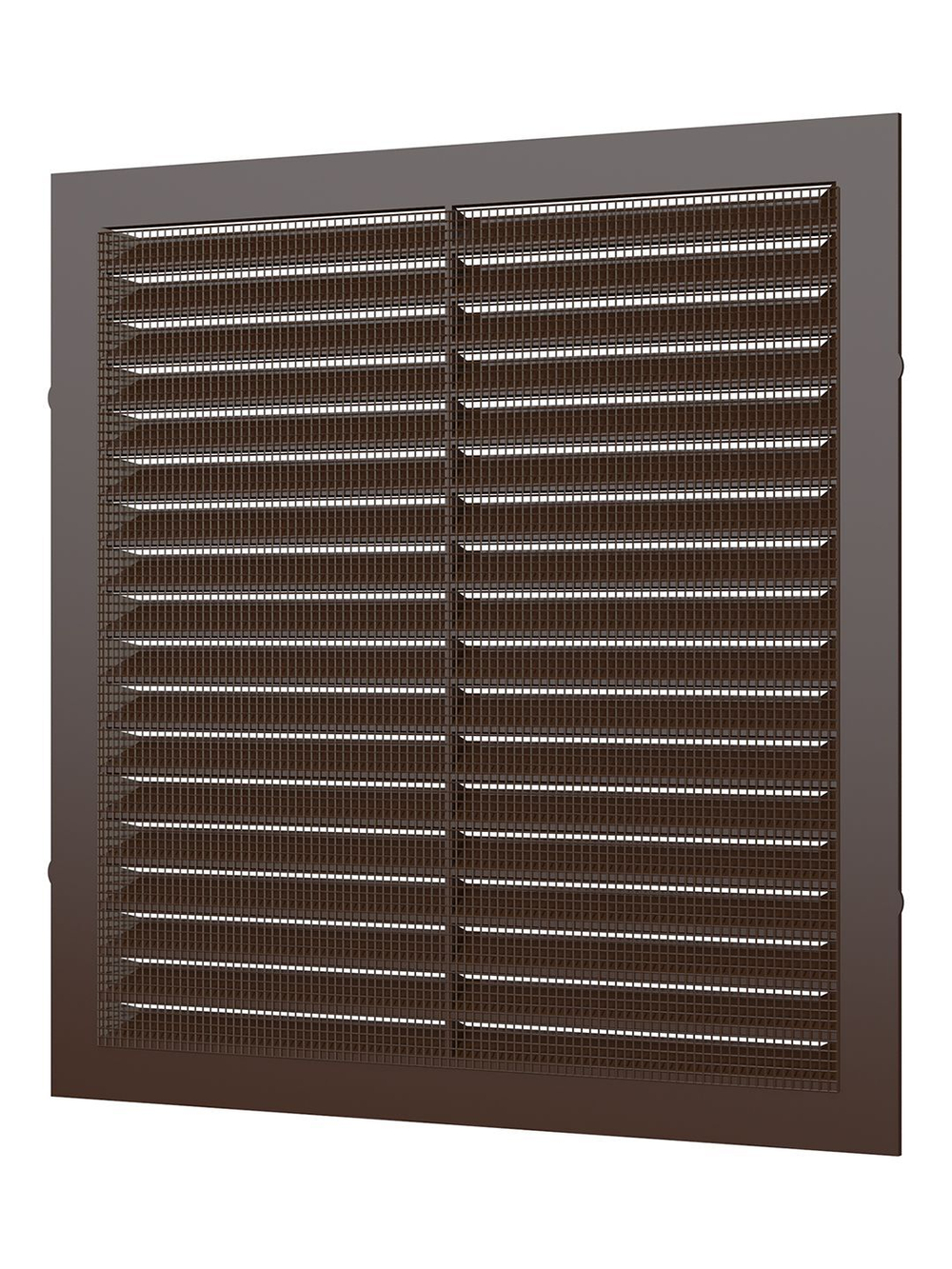 Решетка вентиляционная С сетка 195х195 пластик Brown ERA