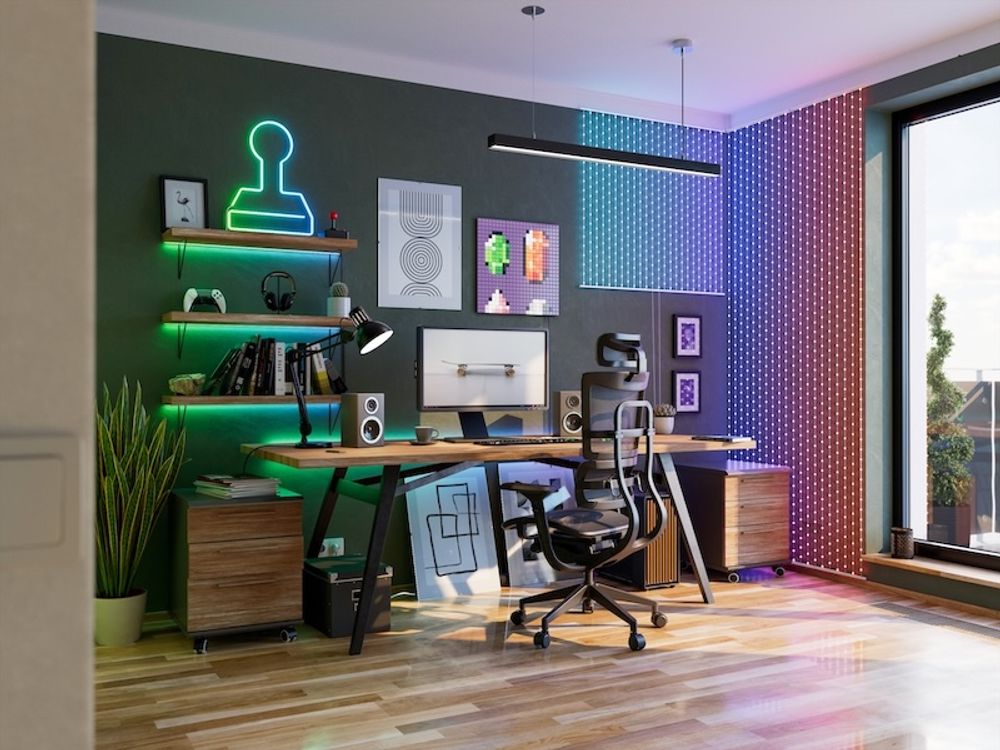 Световая панель Twinkly Matrix 0.5 x 2.4 м, 500 RGB