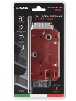 Защелка магнитная MAGNM96WC-50 INOX SN матовый никель