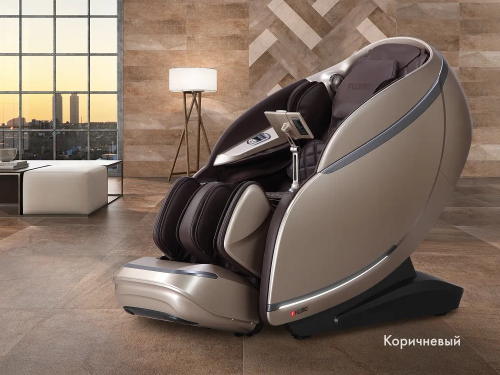 Массажное кресло FUJIMO 氣 GURU2 F800 Коричневый