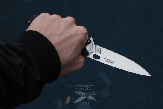 Складной нож НОКС МАЙОР (328-100406) Сталь D2 c клинком из стали D2, рукоять G10