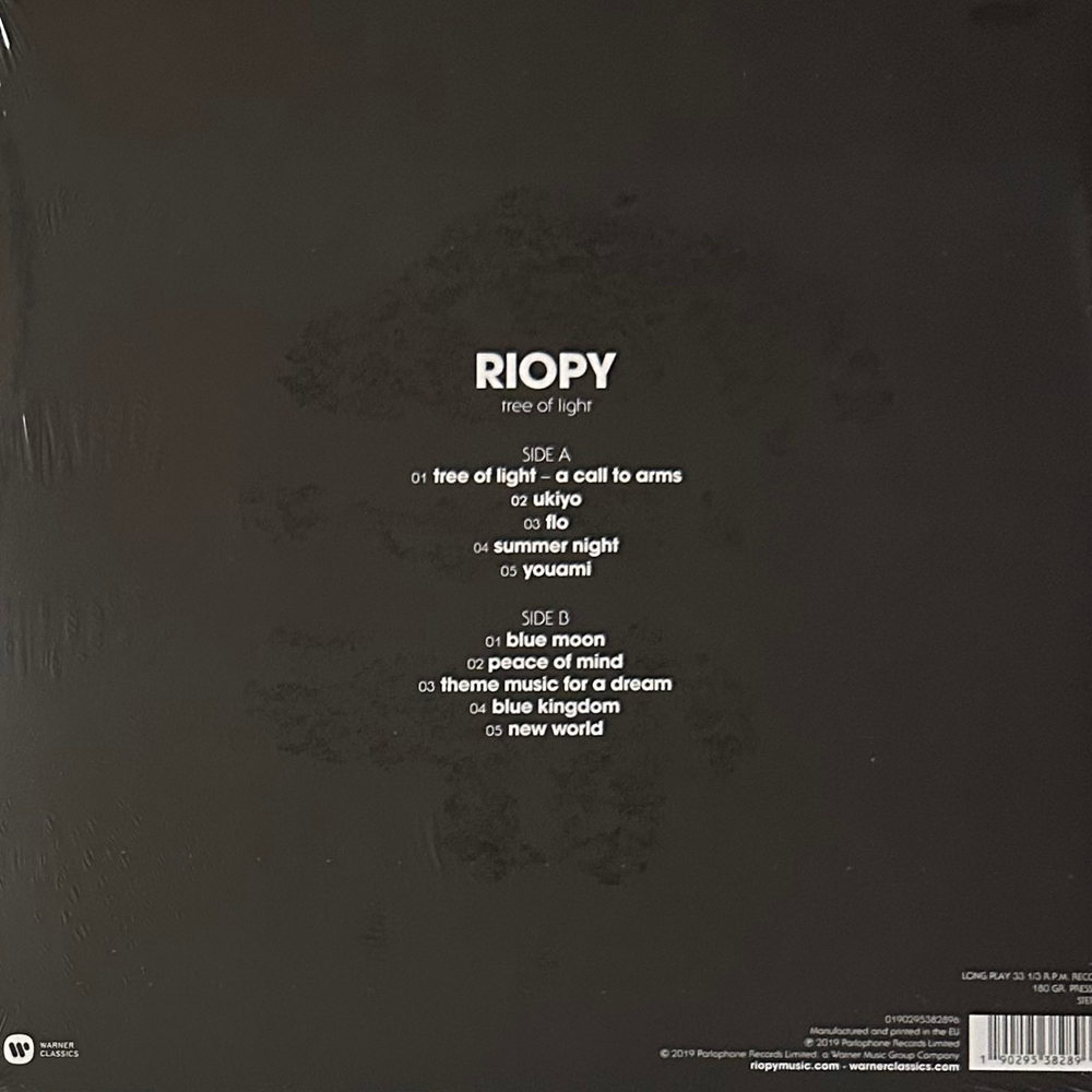 Riopy ‎– Tree Of Light (Европа 2019г.)