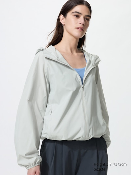 UNIQLO Парка, серый