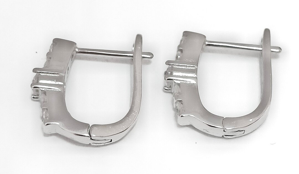 "Эстерелла" - ювелирные серьги из серебра