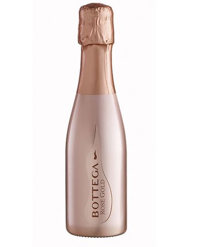 Вино Bottega Gold Розовое Игристое Брют 11,5%, 0,2 л, Италия