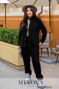 Кардиган 23-32-черный Minova