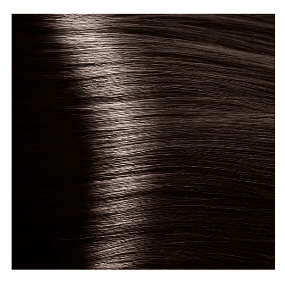 Крем краска для волос с гиалуроновой кислотой Kapous, 100 мл - HY 5.0 Светлый коричневый