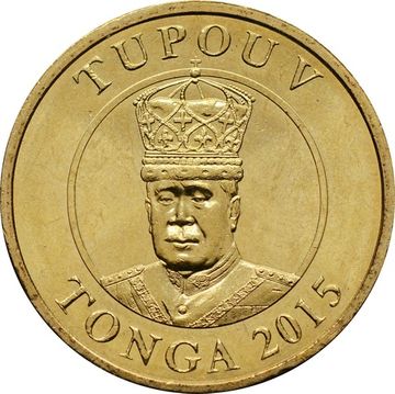 1 паанга 2015 Тонга