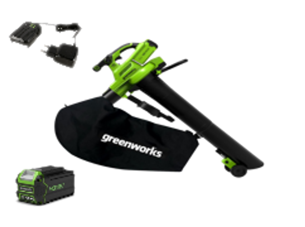 Аккумуляторный воздуходув greenworks 40v. Зарядное устройство GREENWORKS. Зарядное устройство GREENWORKS 40v фото.