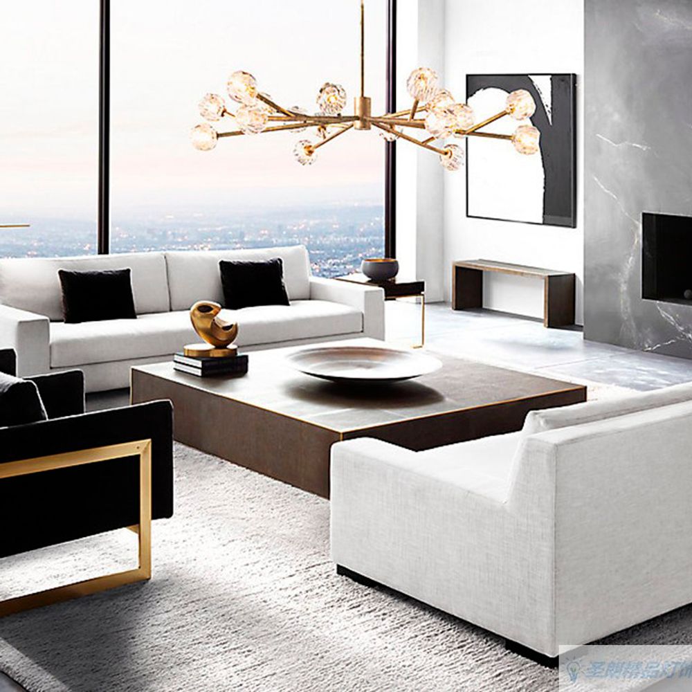 Люстра На Штанге Boule De Cristal Round Chandelier 18 By Imperiumloft