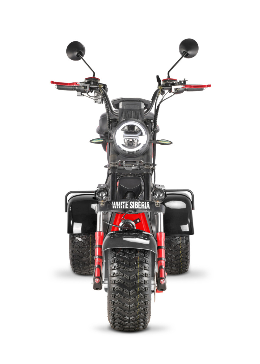 Электротрицикл WHITE SIBERIA IKRA 5000W BLACK