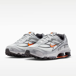 Nike Shox Ride 2 Light Smoke Grey Total Orange