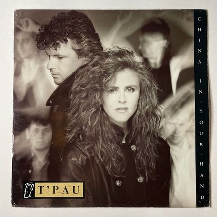 Винтажная виниловая пластинка LP T'Pau China In Your Hand (UK 1987) Maxi Single 45 RPM