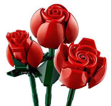 Конструктор Лего Айконс Букет роз | LEGO Icons Bouquet of Roses 10328 - 822 детали (18+)