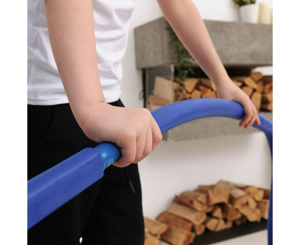 Батут с поручнем DFC Gardenature 36'' синий