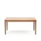 Yain Раздвижной стол из дубового шпона и массива дуба 160 (220) x 80 см