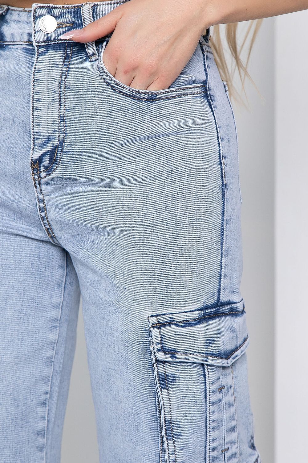 Джинсы "Артемиса" (голубые) Б8608 LT Collection