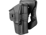 Кобура поворотная для Glock 9 мм (правша), зеленый, черный, Fab Defense
