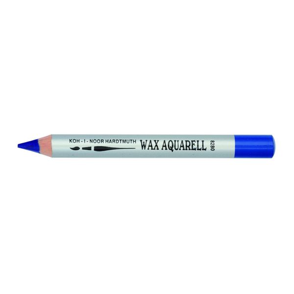 Карандаш восковой акварельный KOH-I-NOOR 8280, синий светлый