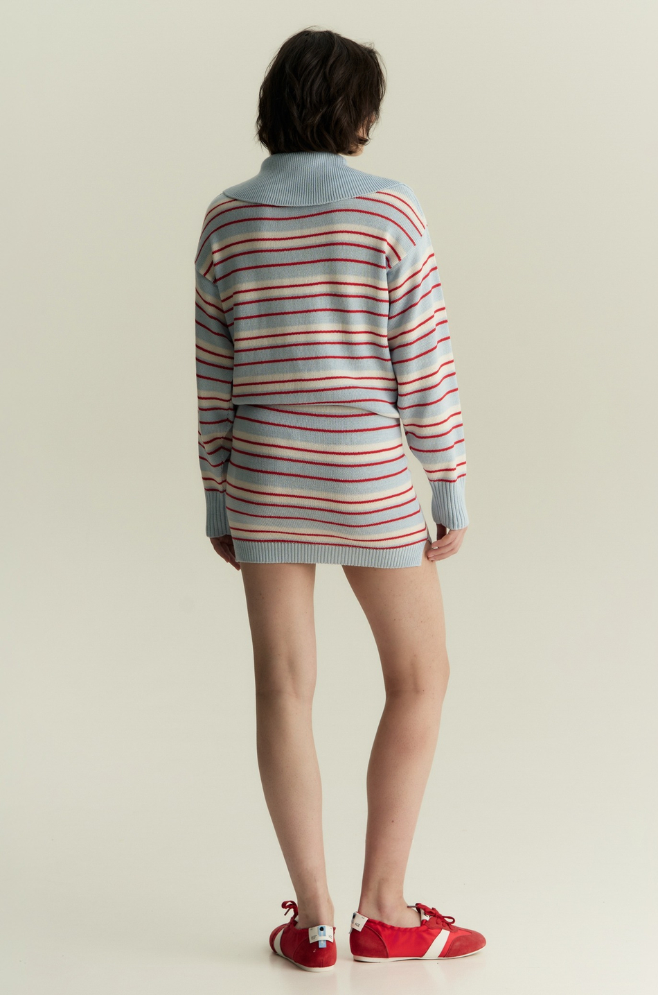 Юбка мини в полоску 1’1’26