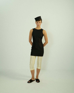 Брюки Navaz Capri сливочно-желтые