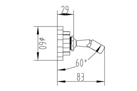 Zorg Antic AZR G1 SL Кронштейн для лейки