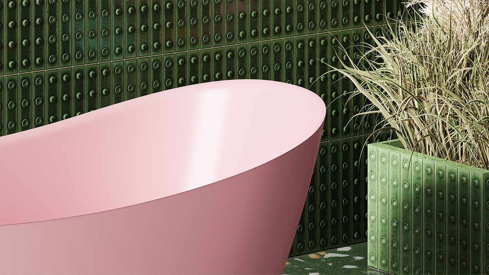 Ванна NOEMI 185x81 матовая покраска по RAL полностью