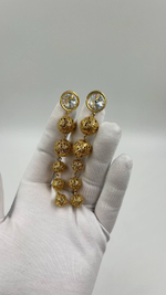 Серьги с ажурными подвесками