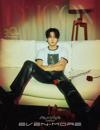 публикация DICON - VOLUME N 30 ENHYPEN SPECIAL EDITION JUNGWON EVEN-MORE B Type