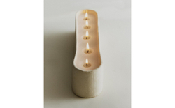 Декоративная свеча Zara Home, 8х30х7 см, керамика, 2391/065