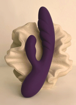 Фиолетовый вибратор-кролик Atlas - 19,8 см.