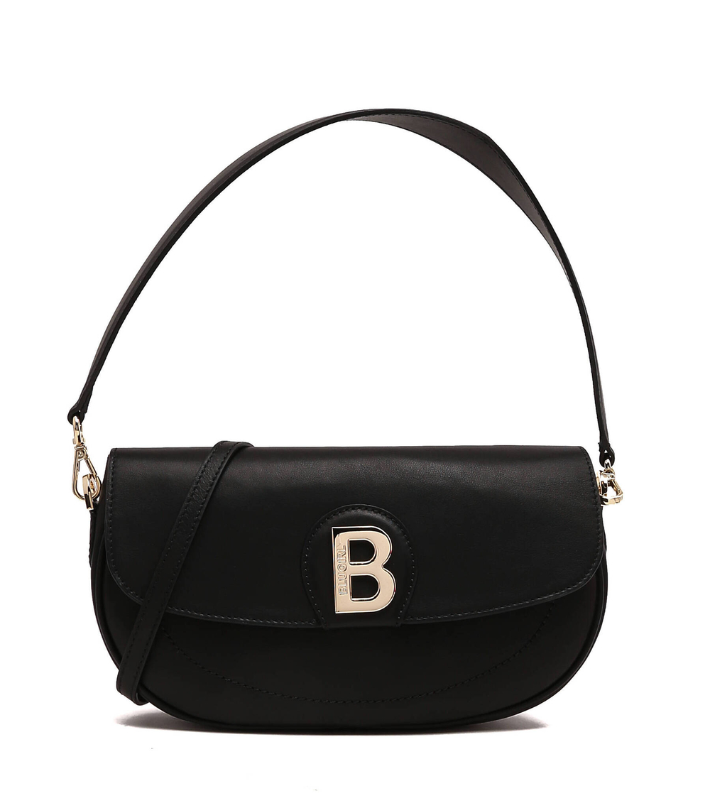 кожаная сумка через плечо BluGirl Blumarine - черный(PA3020 P0055)