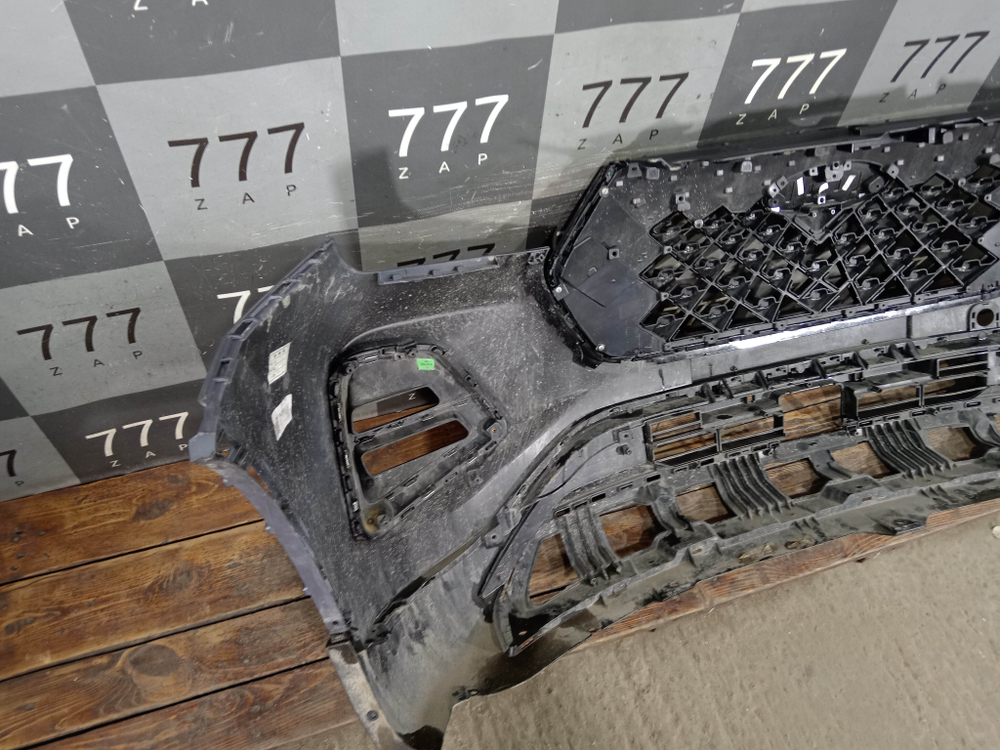 Бампер передний + решетка радиатора Chery Tiggo 4 Pro 20-нв Б/У Оригинал 602001262AADQJ