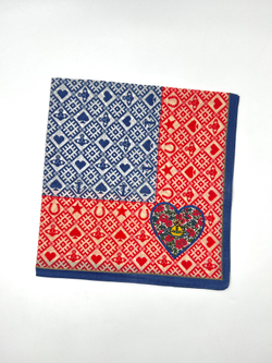 Платок красно-синий Vivienne Westwood