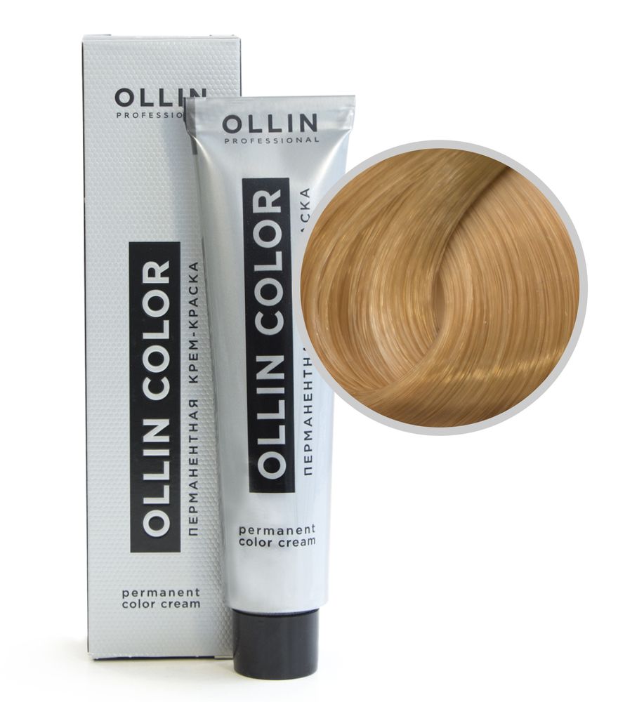 Ollin Color Крем-краска для волос, перманентная, тон №9-0, Блондин, 60 мл