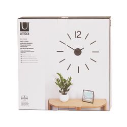 Часы настенные Blink, черные