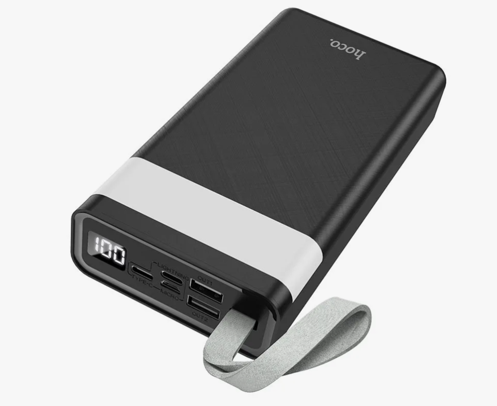 Портативный акк. Power Bank hoco J73 30000mAh (Black)