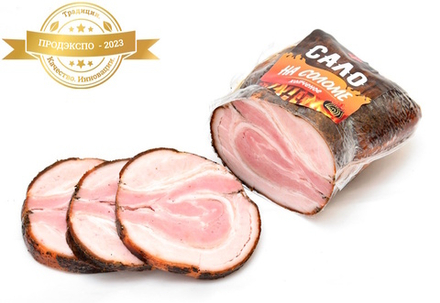 "Сало на соломе" копчено-вареное Пикант