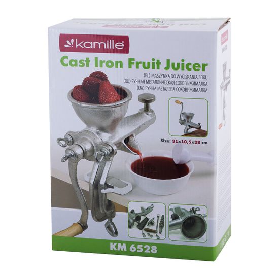 Соковыжималка механическая чугунная Kamille KM-6528