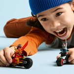 Конструктор Лего Ниндзяго Скоростная гонка на мотоцикле Кая 71838 LEGO Ninjago Kai’s Motorcycle Speed Race 79 деталей 6+