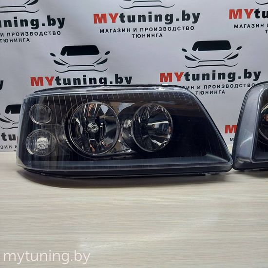 Передние фары VW T5 black