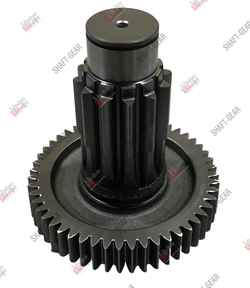 12JS160T-1707051 - Вал промежуточный демультипликатора (короткий) на КПП